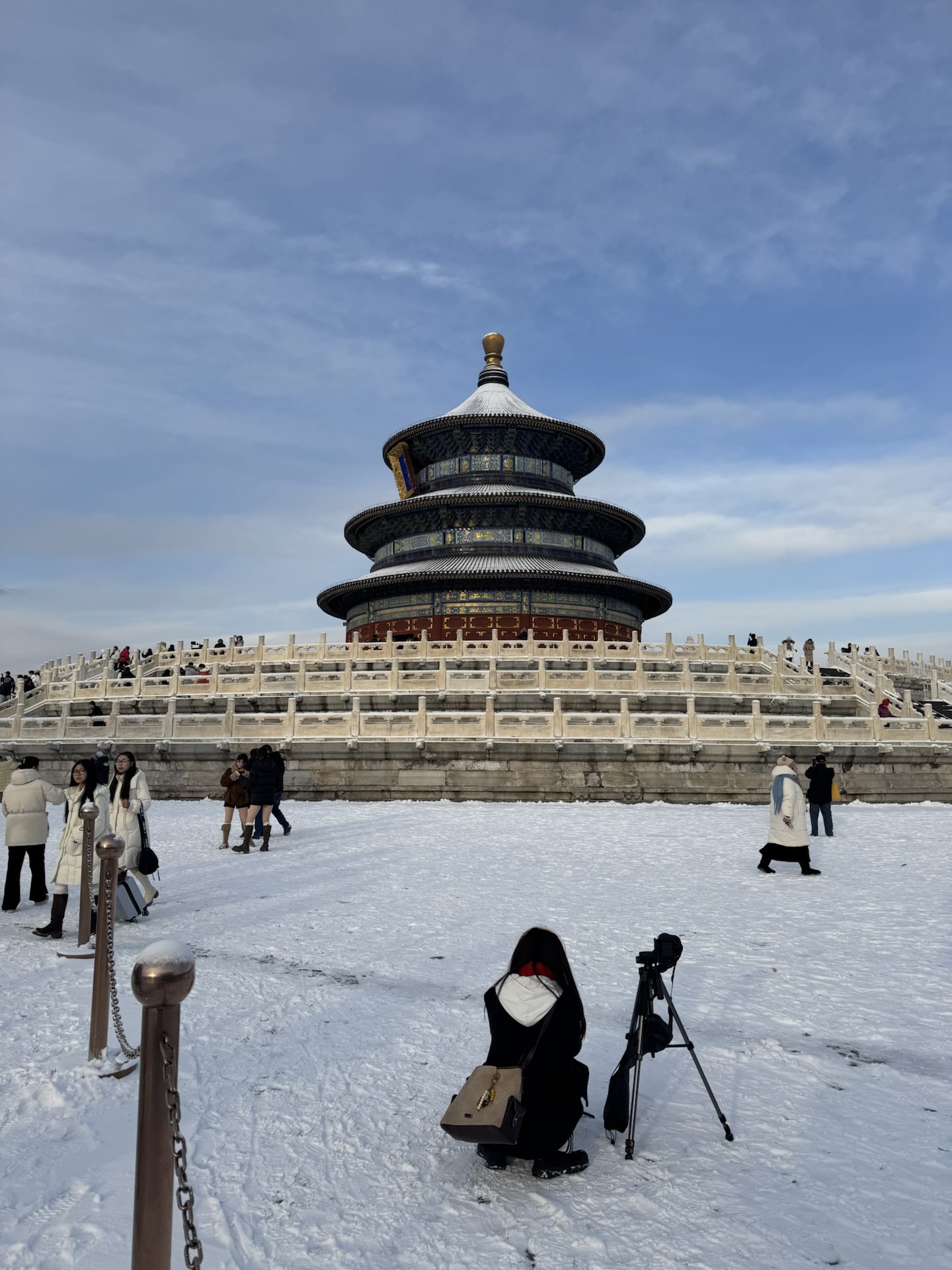 天坛雪景随拍